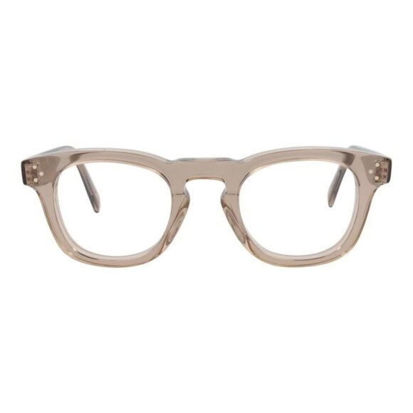 New Authentic Celine Mens Round/Oval Beige Beige Eyeglasses Fashion Designer - Picture 1 of 4